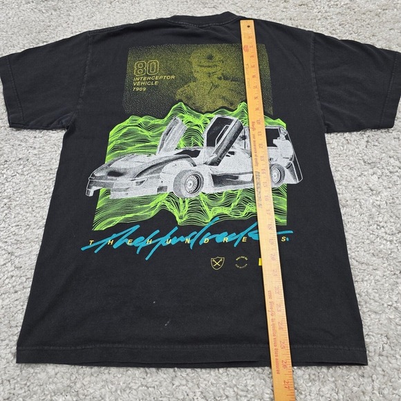The Hundreds Shirt Mens Medium Black Dodge Turbo Interceptor Double Sided Cotton - Picture 10 of 11